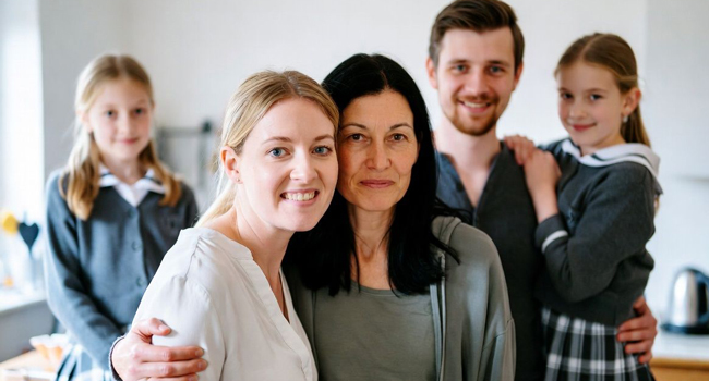 Soggiorni linguistici in Inghilterra Brighton con LISA! – alloggio in famiglia ospitante Famiglia ospitante a Brighton durante un soggiorno linguistico LISA! in Inghilterra per adulti e studenti