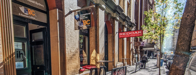 LISA-Sprachreisen-Erwachsene-Englisch-Australien-Sydney-Schule-Zentral-Stadt-Eingang