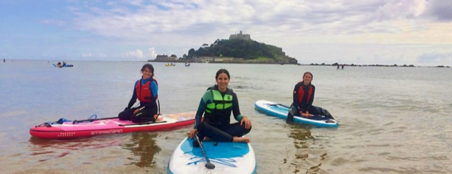 LISA-Sprachreisen-Erwachsene-Englisch-England-Cornwall-Truro-Schule-Ausflug-Meer-Sport-Paddaling LISA-Sprachreisen-Erwachsene-Englisch-England-Cornwall-Truro-Schule-Ausflug-Meer-Sport-Paddaling