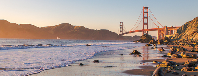 LISA-Sprachreisen-Erwachsene-Englisch-USA-San-Francisco-Golden-Gate-Bridge-Sonnenuntergang