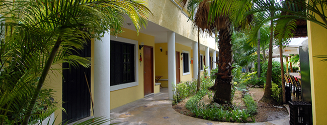 LISA-Sprachreisen-Erwachsene-Spanisch-Mexiko-Playa-del-Carmen-Schule-innen-Palmen LISA-Sprachreisen-Erwachsene-Spanisch-Mexiko-Playa-del-Carmen-Schule-innen-Palmen
